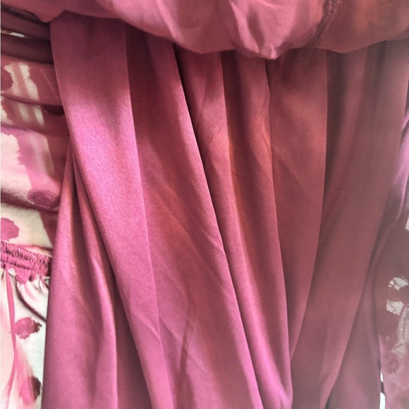 Maroon Polka Dot Dress - Picture 5 of 6